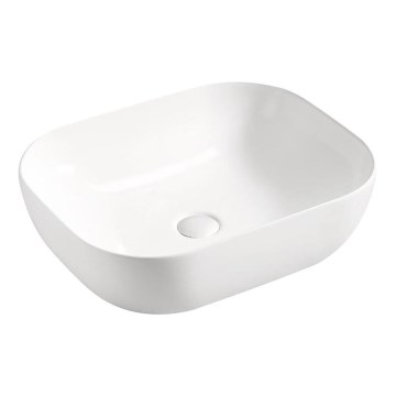 COMAD UM-6254 SMILE 50 DP - Мивка за вграждане в плот SMILE 50x40 см керамика/блестящо бял