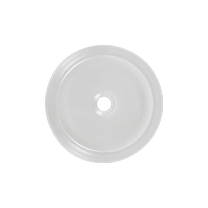 COMAD UM-6259 SIMPLE 8. - Мивка за вграждане в плот SIMPLE Ø 36 см керамика/матово бял/матово черен
