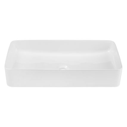 COMAD UM-6275 SLIM 60 БЯЛ DP - Мивка за вграждане в плот SLIM 61x34 см керамика/блестящо бял