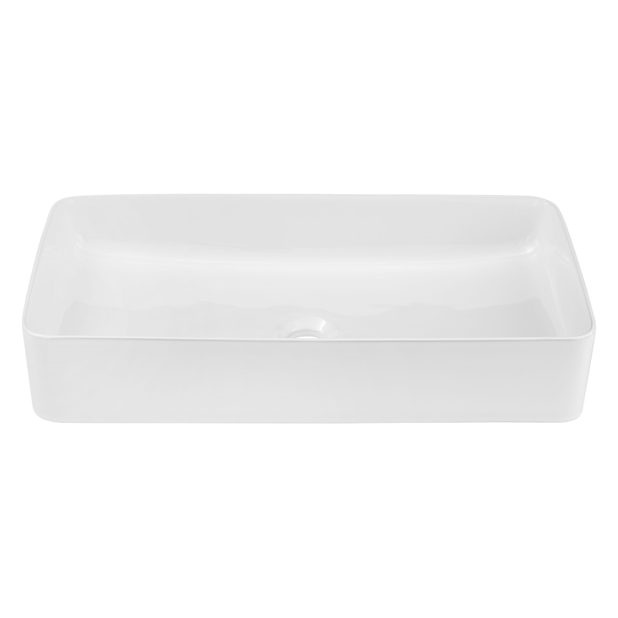 COMAD UM-6275 SLIM 60 WHITE DP - Мивка за плот SLIM 61x34 см керамика/бял гланц