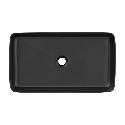 COMAD UM-6275 SLIM 60 BLACK DP - Мивка за вграждане в плот SLIM 61x34 см керамика/матов черен