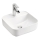 COMAD UM-6288 MAGIC 40 DP - Мивка за вграждане в плот MAGIC 40x40 см керамика/блестящо бял