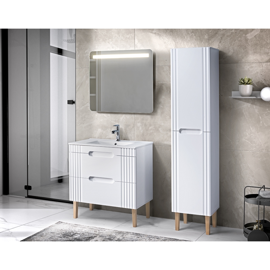 COMAD UM-CFP LAVA 60D - Мивка за вграждане LAVA 61x46 см керамика/блестящо бял