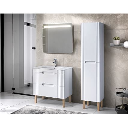 COMAD UM-CFP LAVA 80D - Мивка за вграждане LAVA 81x46 см керамика/блестящо бял