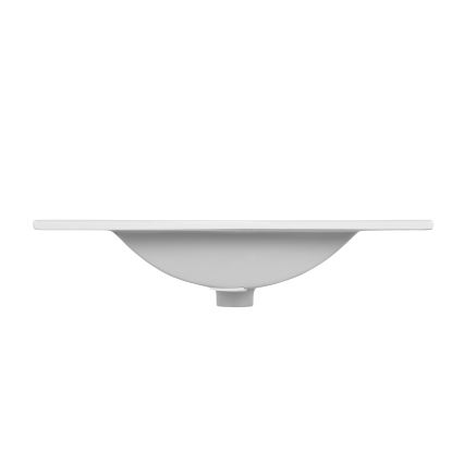 COMAD UM-CFP LAVA 80D - Мивка за вграждане LAVA 81x46 см керамика/блестящо бял