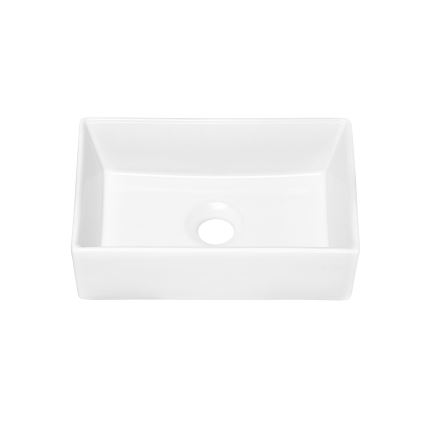 COMAD UN-GAJA35-SW 78570A(35) - Мивка за вграждане в плот GAJA 35x22 см керамика/блестящо бял