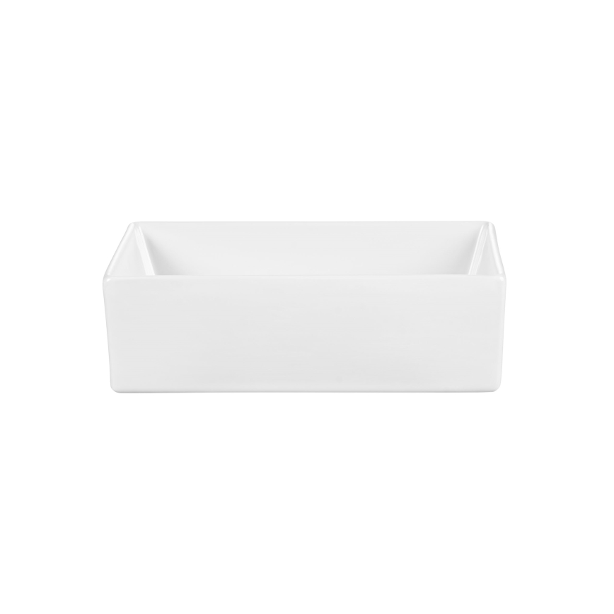 COMAD UN-GAJA35-SW 78570A(35) - Мивка за вграждане в плот GAJA 35x22 см керамика/блестящо бял