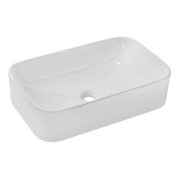 COMAD UN-KATI60-SW 7857B(60) - Мивка за вграждане в плот KATI 61x38 см керамика/блестящо бял