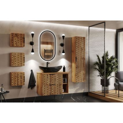 COMAD UN-LENA-MB2 - Мивка за плот LENA 61,5x36 см керамика/матово черно