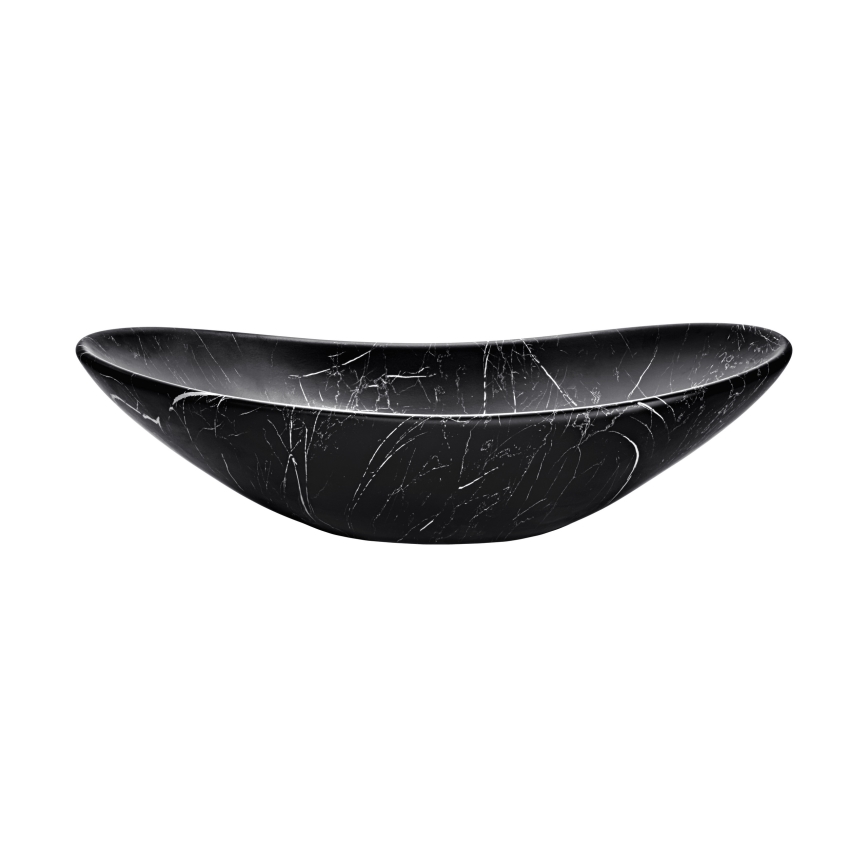 COMAD UN-LENA-MB2 - Мивка за вграждане в плот LENA 61,5x36 см керамика/матов черен
