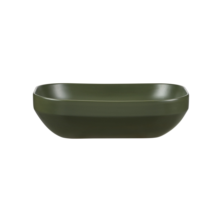COMAD UN-NELI-MFG - Мивка за вграждане в плот NELI 50,4x35,2 см керамика/матов зелен