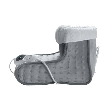 Concept BV1020 - Електрическа подгряваща обувка 100W/230V 30x30 cm сива/бяла
