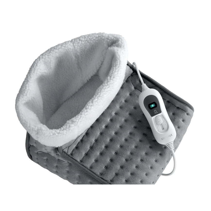 Concept BV1020 - Електрическа подгряваща обувка 100W/230V 30x30 cm сива/бяла