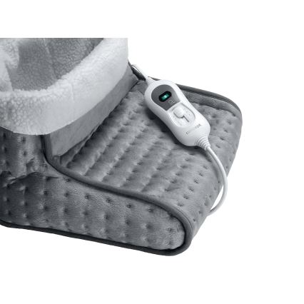 Concept BV1020 - Електрическа подгряваща обувка 100W/230V 30x30 cm сива/бяла