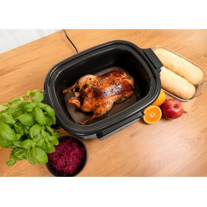 Concept CK9000 - Мултифункционална електрическа тенджера 6 л 10 в 1 1250 W/230 V неръждаема стомана