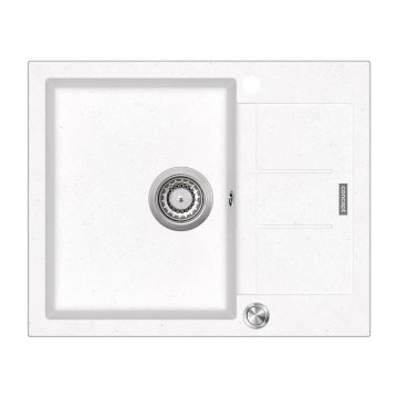 Concept DG05C45WH - кухненска мивка CUBIS 50x62 см, гранит/бяла