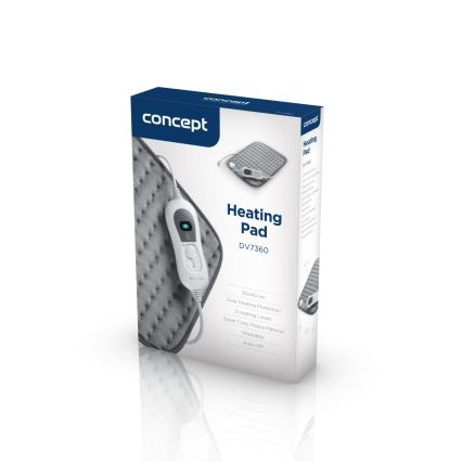 Concept DV7360 - Електрическа нагревна подложка 100W/230V 30x40 cm, сива