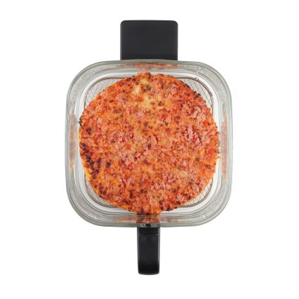 Concept FR5500 - Еър фрайър GLASS & FAST 5,5 l 1200W/230V черен