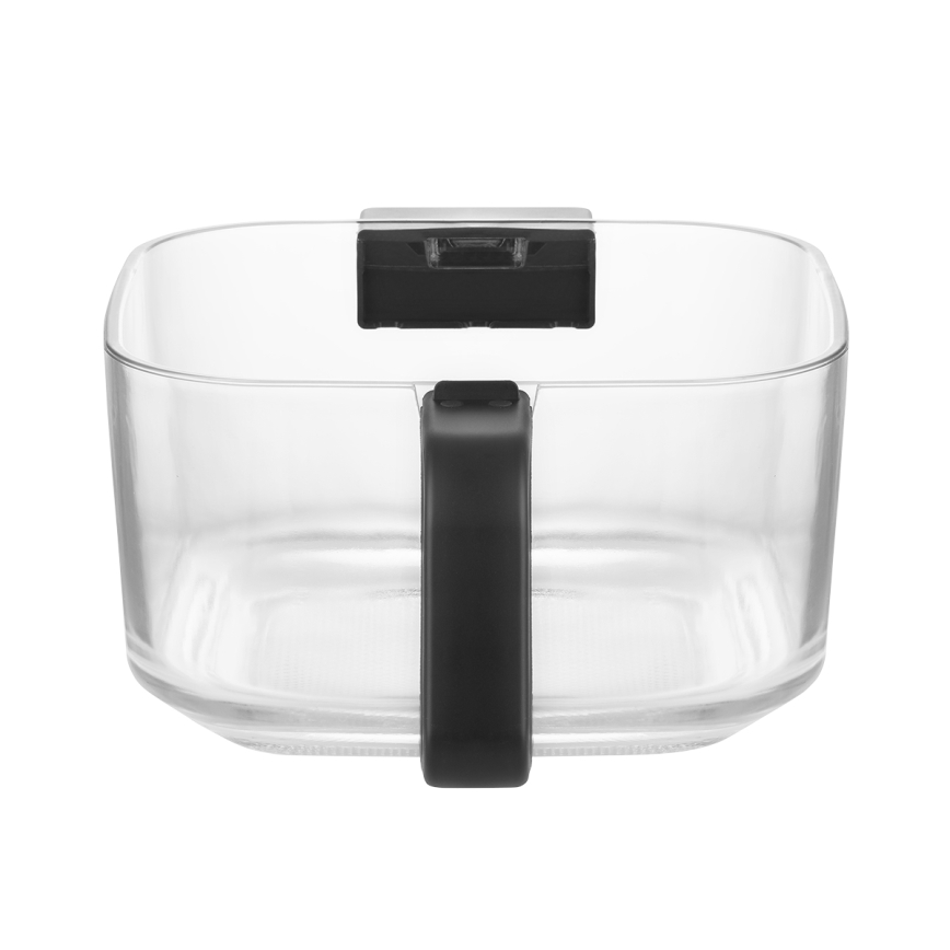 Concept FR5500 - Еър фрайър GLASS & FAST 5,5 l 1200W/230V черен