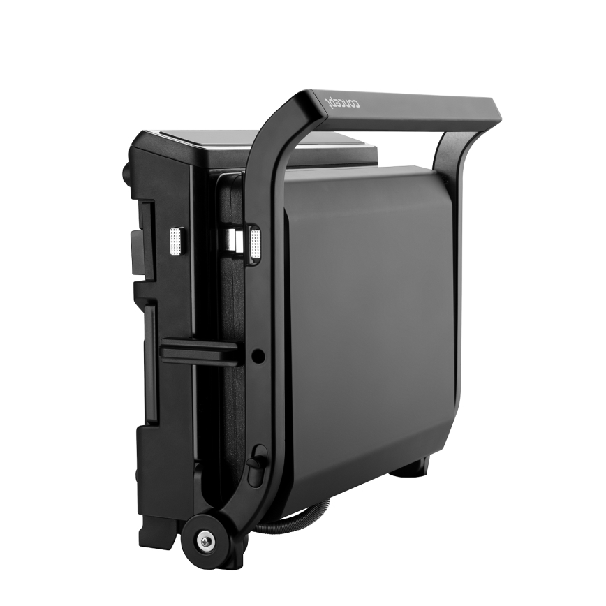 Concept ge3550 - Контактен грил с температурен сензор 2000W/230V черен