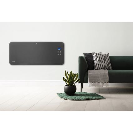 Concept KS4100 - Умен електрически конвектор/нагревател 1000/2000W Wi-Fi IP24 сив