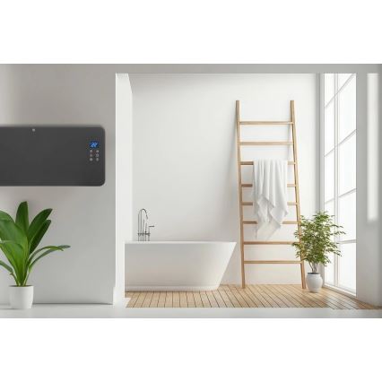 Concept KS4100 - Умен електрически конвектор/нагревател 1000/2000W Wi-Fi IP24 сив