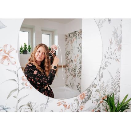 Concept KT2140 - Маша за къдрици с три цеви GLAM STYLE 100W/230V бяла/розово злато