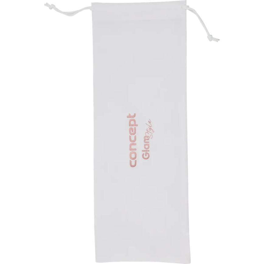 Concept KT2140 - Маша за къдрици с три цеви GLAM STYLE 100W/230V бяла/розово злато