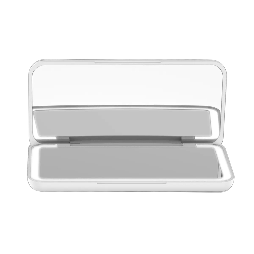 Concept KZ2010 - LED джобно козметично огледало PERFECT SKIN LED/1,5W/5V 4500-5500K 300 mAh бяло