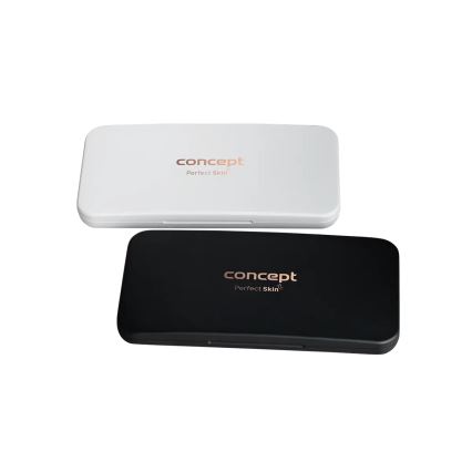 Concept KZ2010 - LED джобно козметично огледало PERFECT SKIN LED/1,5W/5V 4500-5500K 300 mAh бяло
