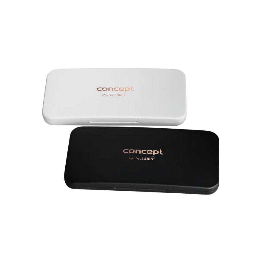 Concept KZ2010 - LED джобно козметично огледало PERFECT SKIN LED/1,5W/5V 4500-5500K 300 mAh бяло