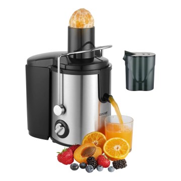 Concept LO7095 - Центробежна сокоизстисквачка 1000W/230V черно/неръждаема стомана