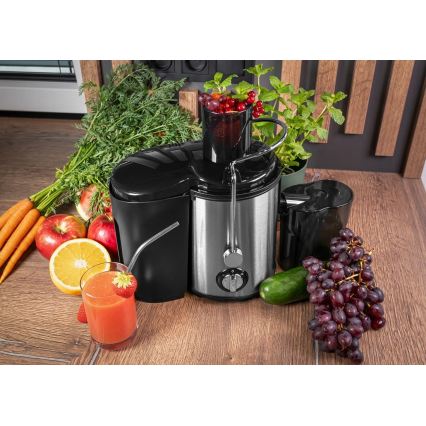 Concept LO7095 - Центробежна сокоизстисквачка 1000W/230V черно/неръждаема стомана