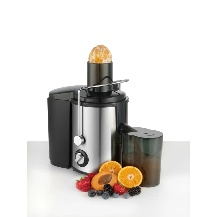 Concept LO7095 - Центробежна сокоизстисквачка 1000W/230V черно/неръждаема стомана