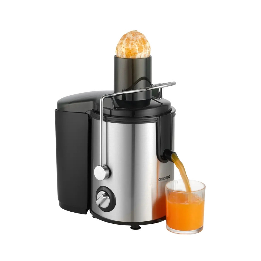 Concept LO7095 - Центробежна сокоизстисквачка 1000W/230V черно/неръждаема стомана