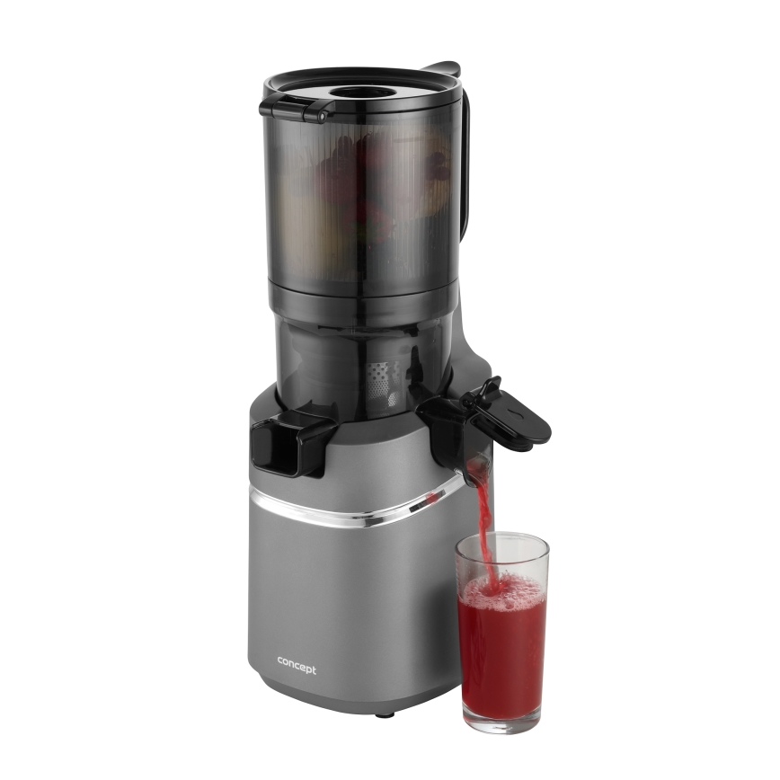 Concept LO7120 - Бавнооборотна сокоизстисквачка JUICY 250W/230V сив