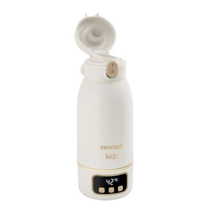 Concept OC4000 - Преносим нагревател за вода и мляко KIDO 500 ml 36W/7,4V 5000 mAh бежов