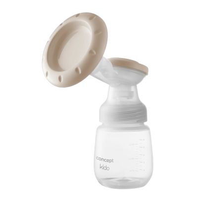 Concept OM4000 - Електрическа помпа за изцеждане на мляко 2 в 1 KIDO бяла