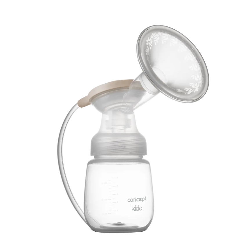 Concept OM4000 - Електрическа помпа за изцеждане на мляко 2 в 1 KIDO бяла