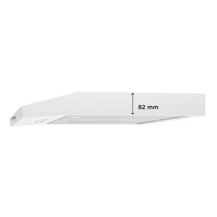 Concept OPP1260wh - Подшкафен абсорбатор 59,5 cm бял