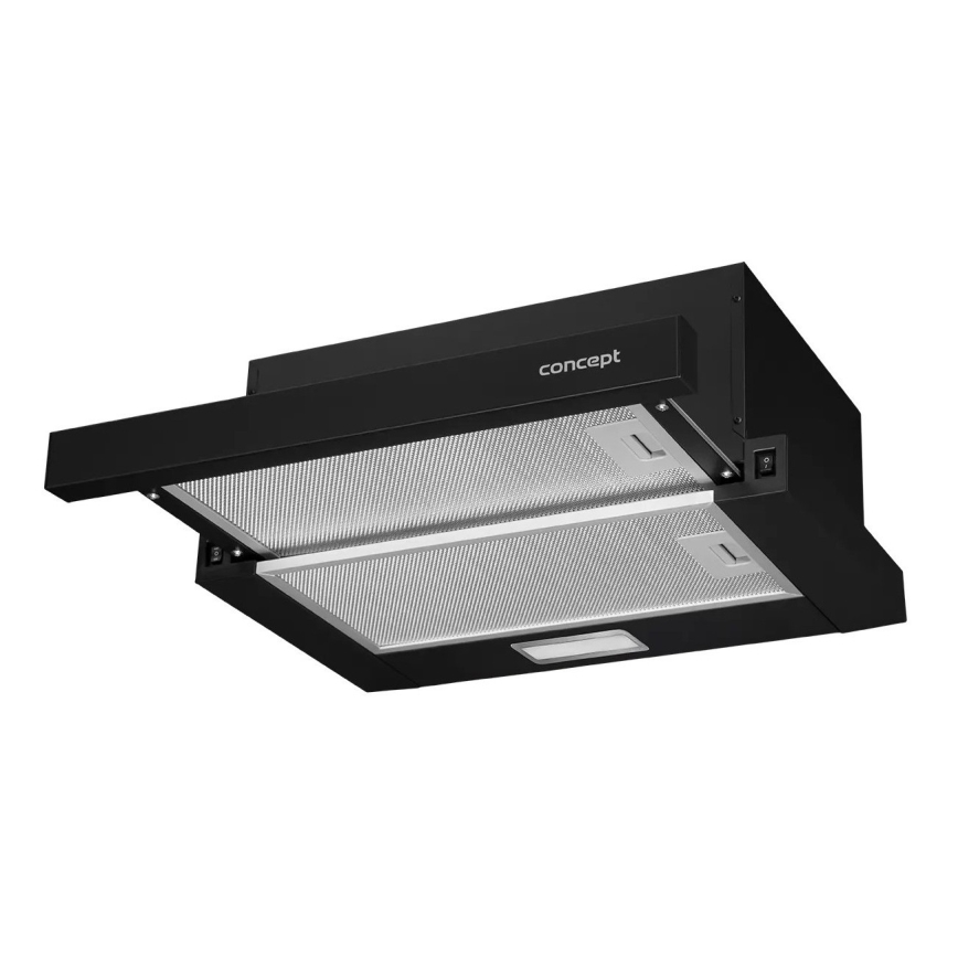 Concept OPV3150bc - Изтеглящ се аспиратор 49,5 см, черен