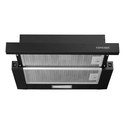 Concept OPV3150bc - Изтеглящ се аспиратор 49,5 см, черен