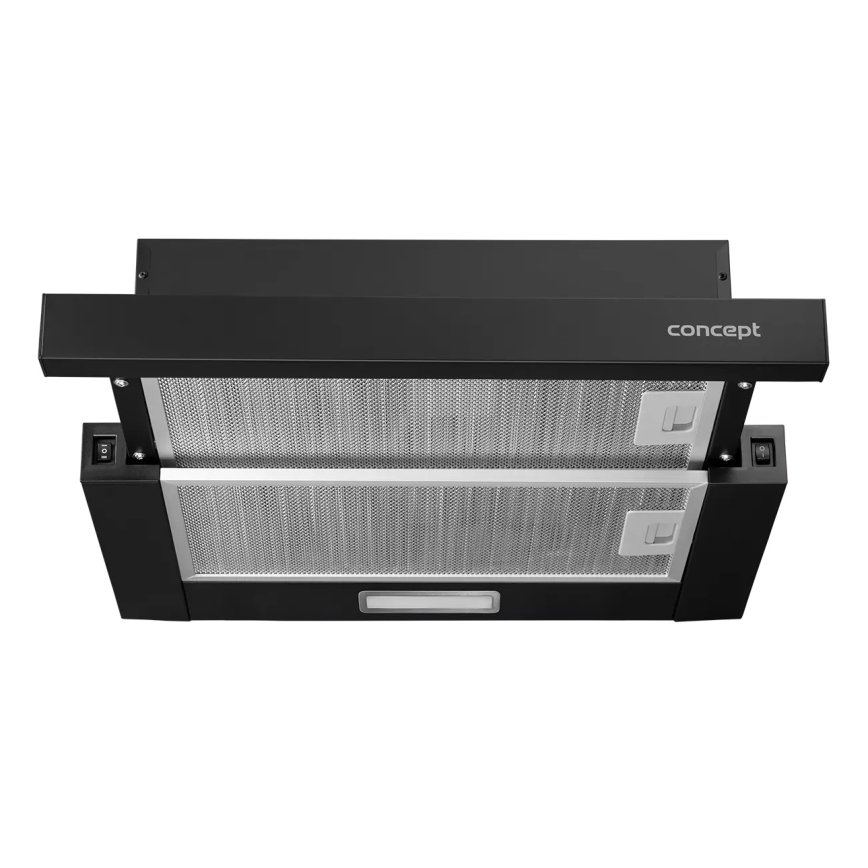 Concept OPV3150bc - Изтеглящ се аспиратор 49,5 см, черен