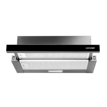 Concept OPV3560bc - Изтеглящ се кухненски аспиратор 59,5 cm, черен