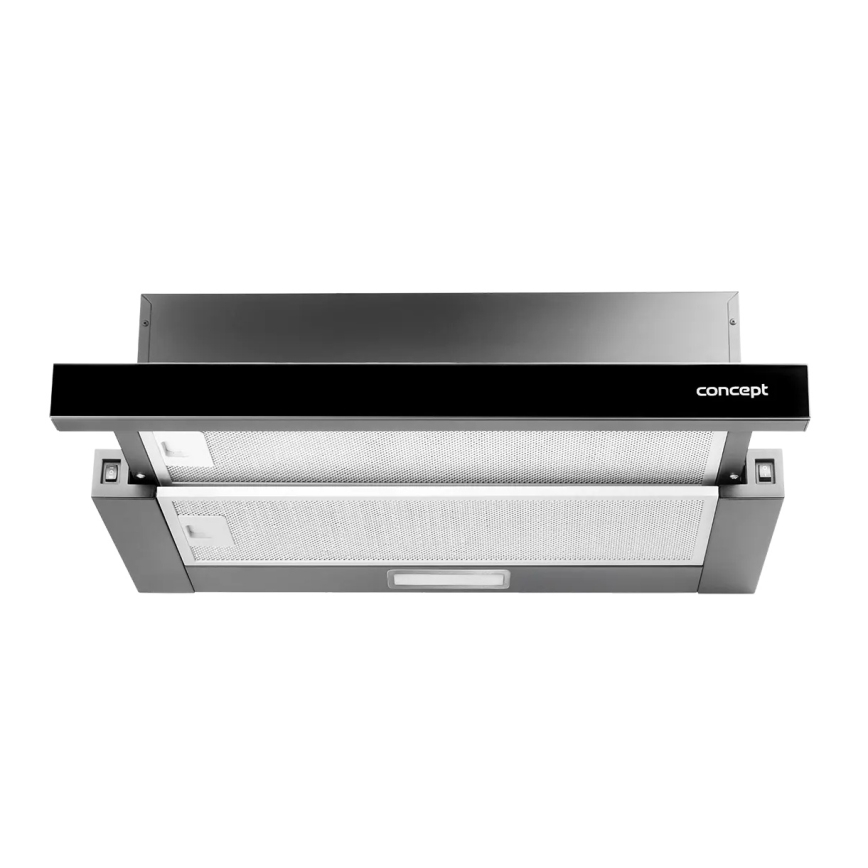 Concept OPV3560bc - Изтеглящ се кухненски аспиратор 59,5 cm, черен