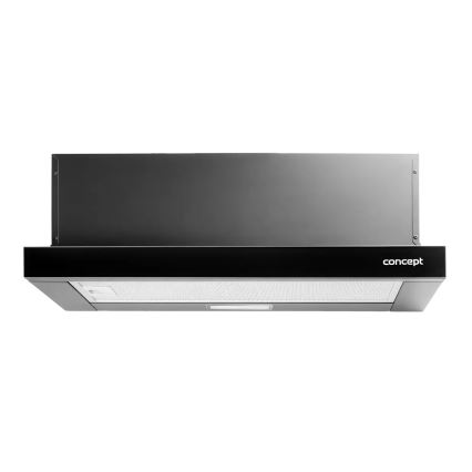 Concept OPV3560bc - Изтеглящ се кухненски аспиратор 59,5 cm, черен