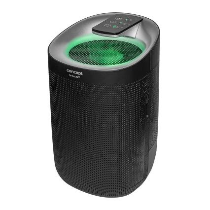 Concept OV1210 - Осушител и пречиствател на въздуха PERFECT AIR 1 л 45W/230V черен