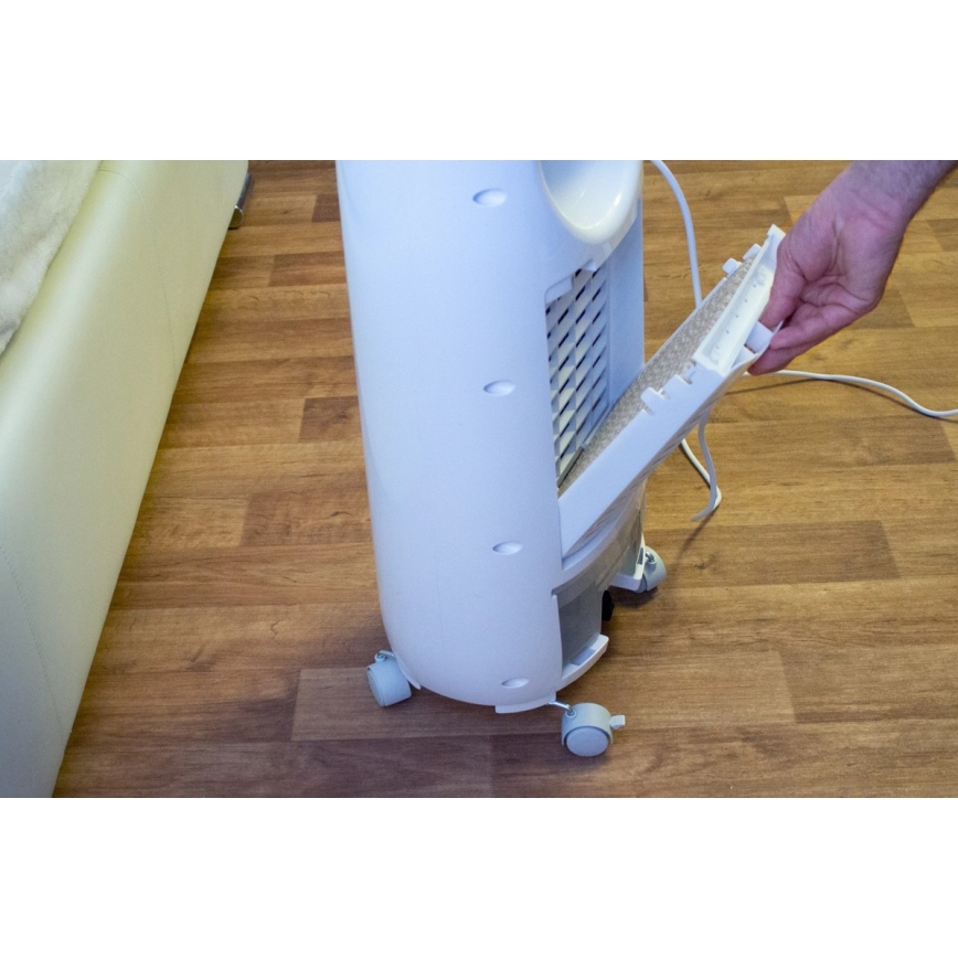 Concept OV5220 - Мултифункционален преносим въздушен охладител 4в1 5 л 80W/230V бял + дистанционно управление