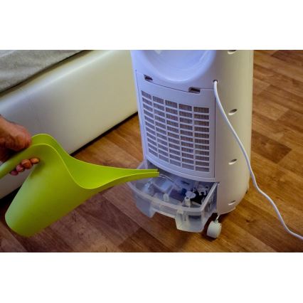 Concept OV5220 - Мултифункционален преносим въздушен охладител 4в1 5 л 80W/230V бял + дистанционно управление