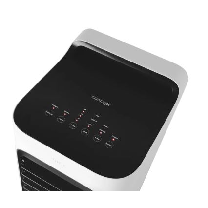 Concept OV5230 - Преносим въздушен охладител 2в1 6 л 80 W/230 V бял + дистанционно управление